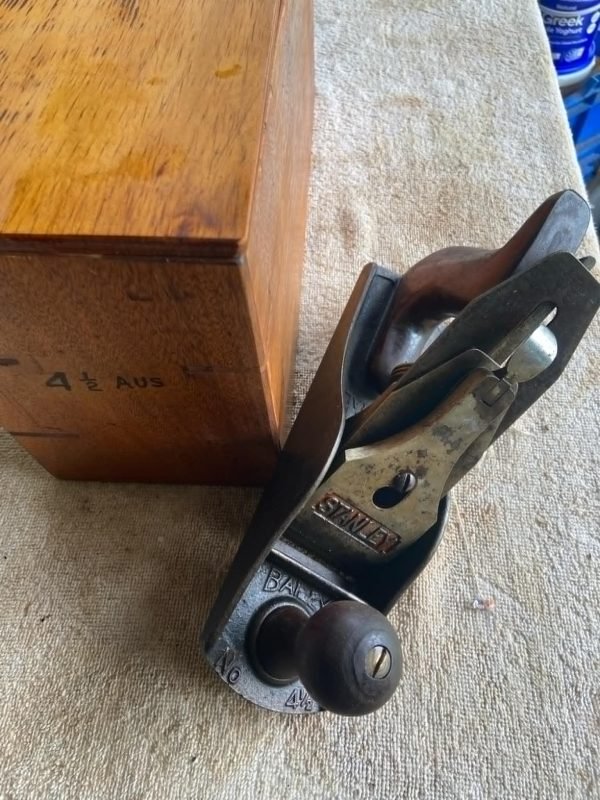 Bailey Stanley 4 1/2 Timber Hand Plane AUS