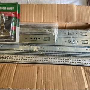 Drawer Slides x 20 Stainless Steel