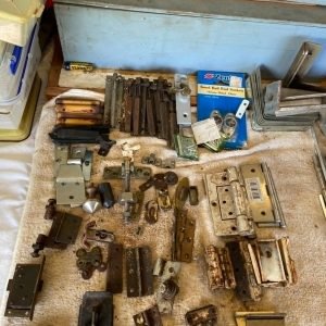 Bolts Hinges and Brackets