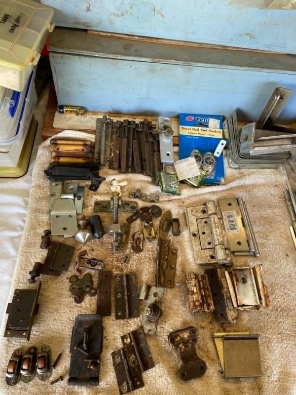Bolts Hinges and Brackets