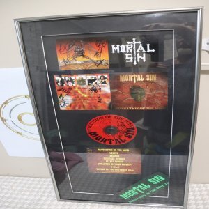 Mortal Sin Signed CD