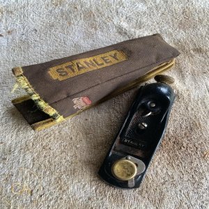 Wood Plane Stanley w/Bag